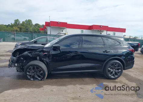 2022 Acura Mdx A-Spec Package z USA, uszkodzony, nr VIN 5J8YE1H03NL022385